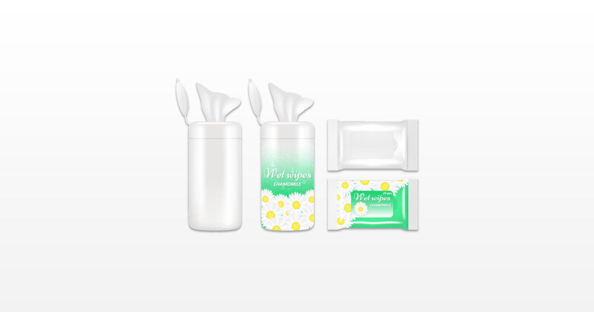 Private label wet wipes